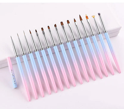 Nail Art Brushes Set