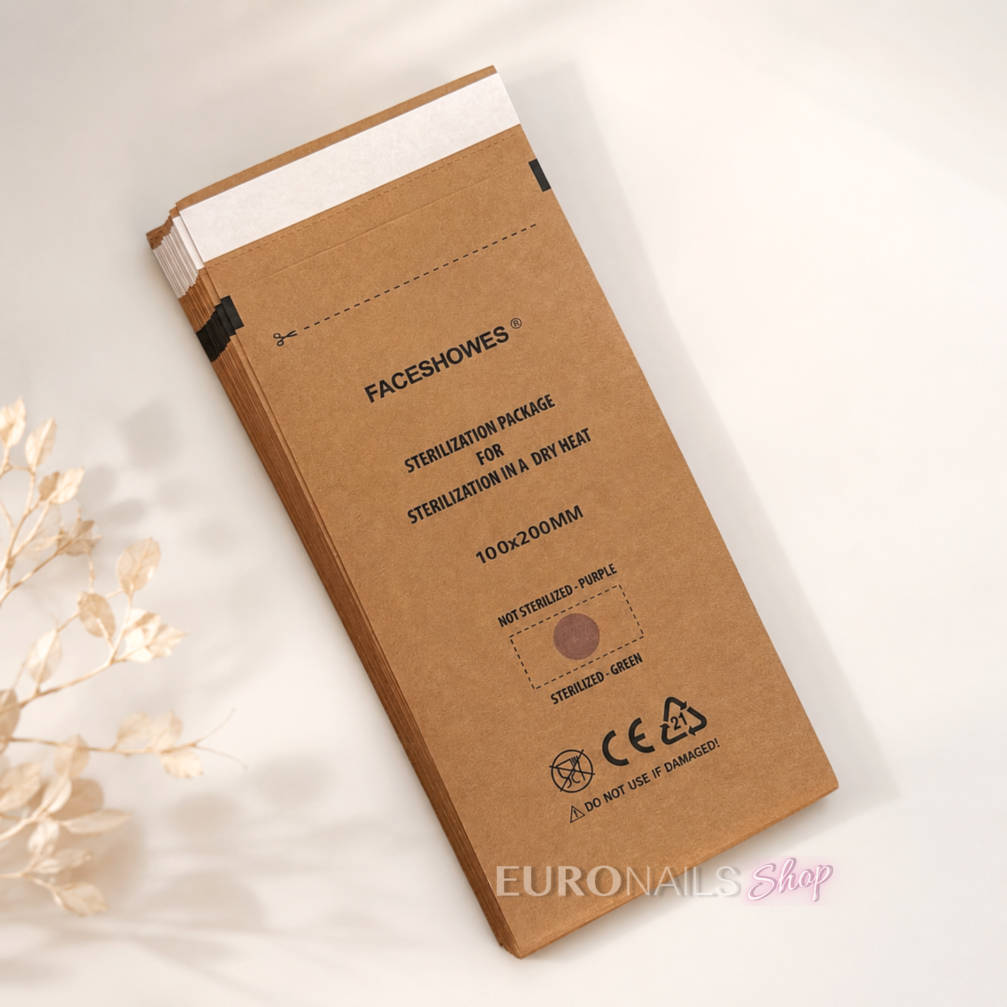 Disposable Kraft Paper Sterilization pouches (50pcs)