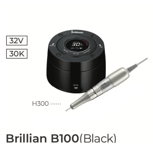 SAESHIN BRILLIAN B100/H300 BLACK 30,000 RPM E-FILING MACHINE