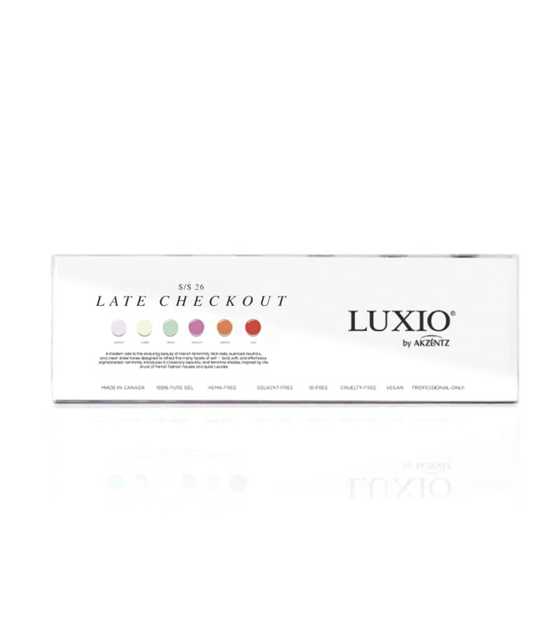 COLOUR COLLECTIONS: LUXIO® S/S 26 "LATE CHECKOUT" NEW