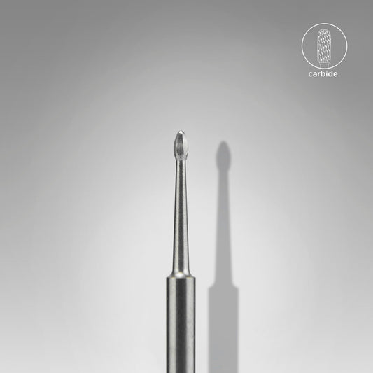 Carbide nail drill bit nail cleaner mini EXPERT head diameter 1,2 mm / working part 2,5 mm FT12/012/2.5