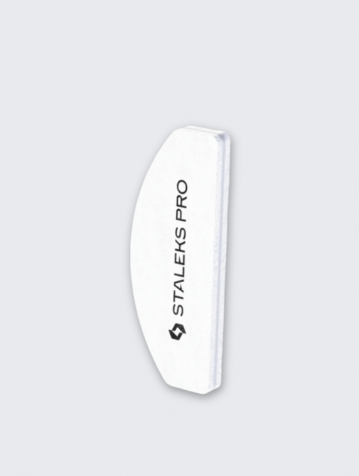 WHITE DISPOSABLE GRINDING BUFF CRESCENT MINI EXPERT 41 100/180 GRIT (20 PCS)