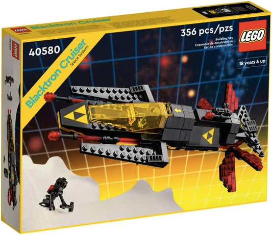 LEGO Blacktron Cruiser - 356 Piece Building Kit [LEGO, #40580, Ages 18+]