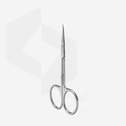 PROFESSIONAL CUTICLE SCISSORS LEFT-HANDED WITH HOOK EXPERT 13 TYPE 3