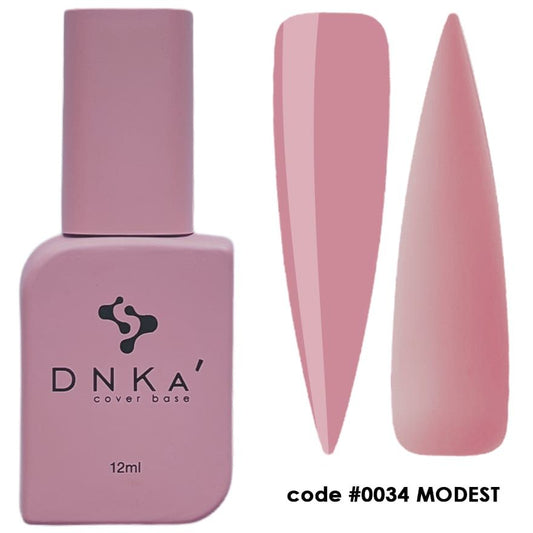 DNKa' RUBBER BASE FRENCH - Cover Base #0034 Modest - 12 ml