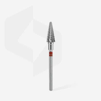 Carbide nail drill bit for left-handed users cone red EXPERT head diameter 6 mm / working part 14 mm FT73R060/14