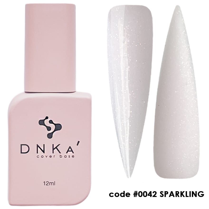 DNKa' RUBBER BASE FRENCH - Cover Base #0042 Sparkling - 12 ml