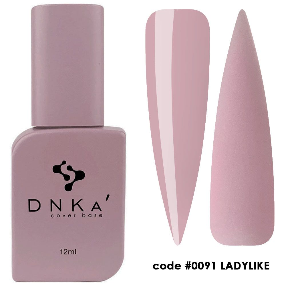 DNKa' RUBBER BASE FRENCH - Cover Base #0091 Ladylike - 12 ml