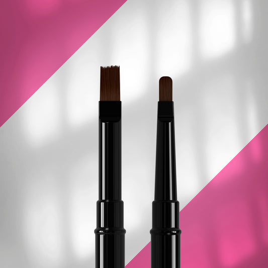 DOUBLE-ENDED BRUSH EXPERT FOR GEL 7 MM / FOR GEL 10 MM NEW!