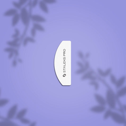 WHITE DISPOSABLE GRINDING BUFF CRESCENT MINI EXPERT 41 100/180 GRIT (20 PCS)