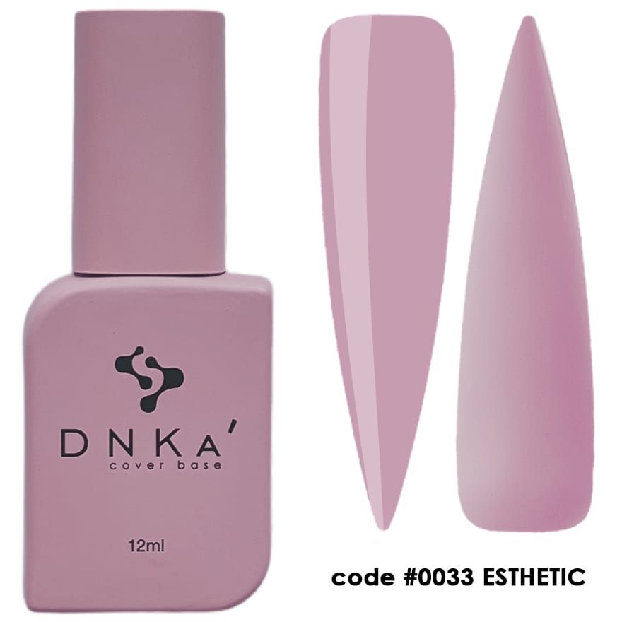 DNKa' RUBBER BASE FRENCH - Cover Base #0033 Esthetic - 12 ml