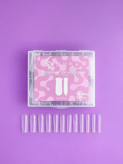 DNKa' Top Nail Forms Square DNKa, 120pcs