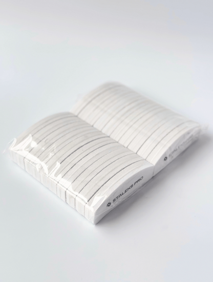 WHITE DISPOSABLE GRINDING BUFF CRESCENT MINI EXPERT 41 100/180 GRIT (20 PCS)