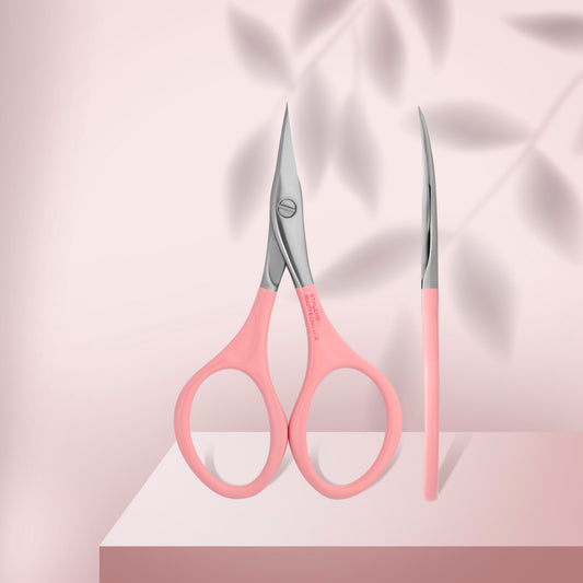 Pink multipurpose scissors BEAUTY & CARE 11 TYPE 3