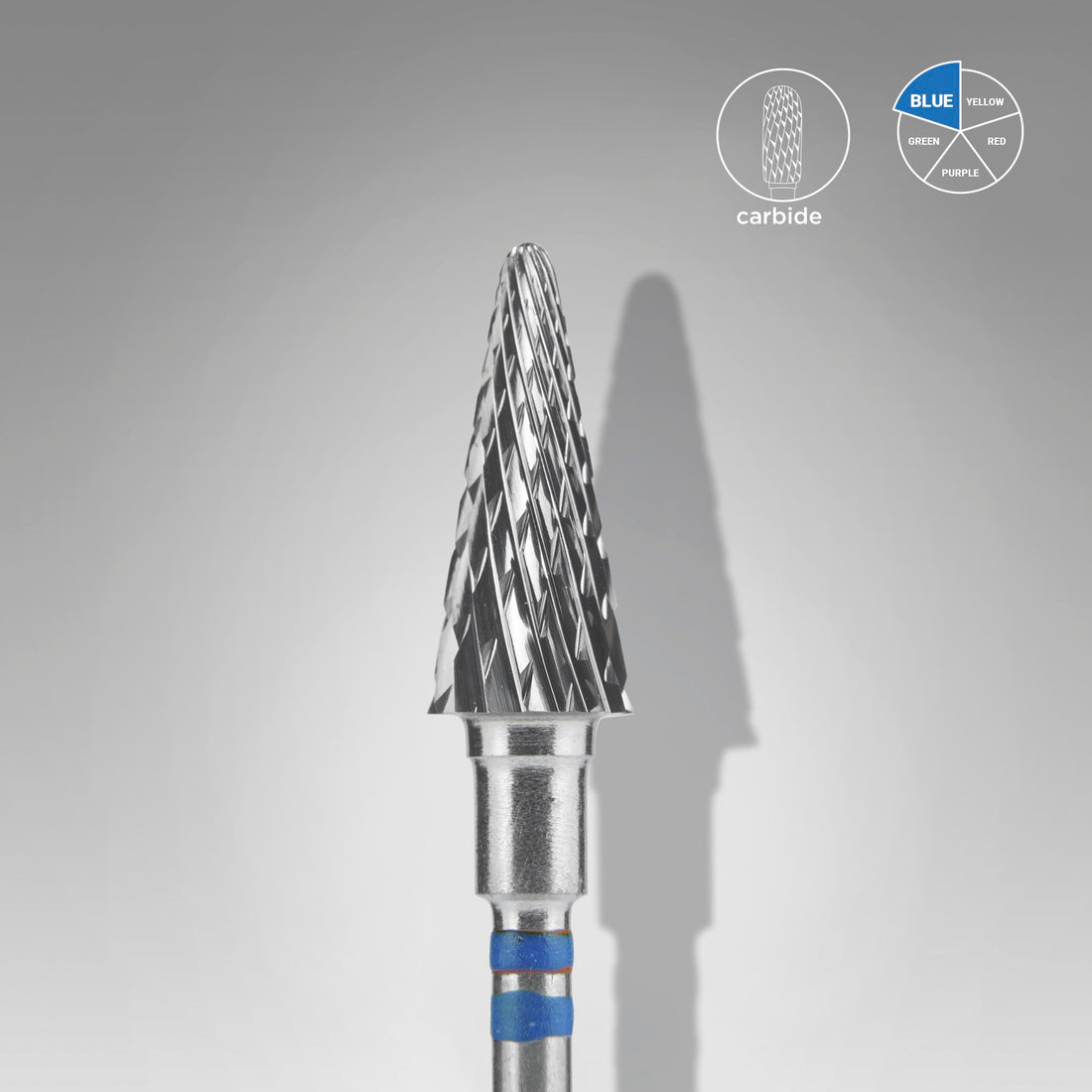 Carbide E-File Bit LEFT-HANDED "CONE" - EXPERT 6 mm / 14 mm FT73_060/14