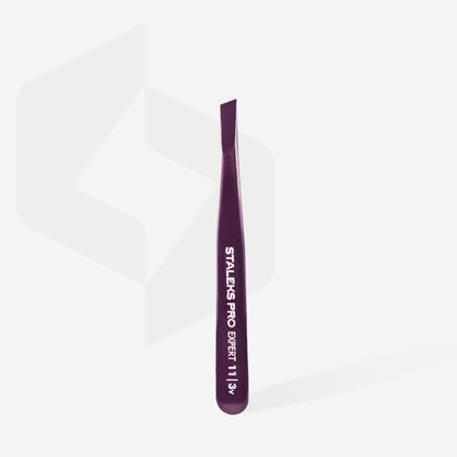 EYEBROW TWEEZERS STALEKS PRO EXPERT 11 TYPE 3 (WIDE SLANT)