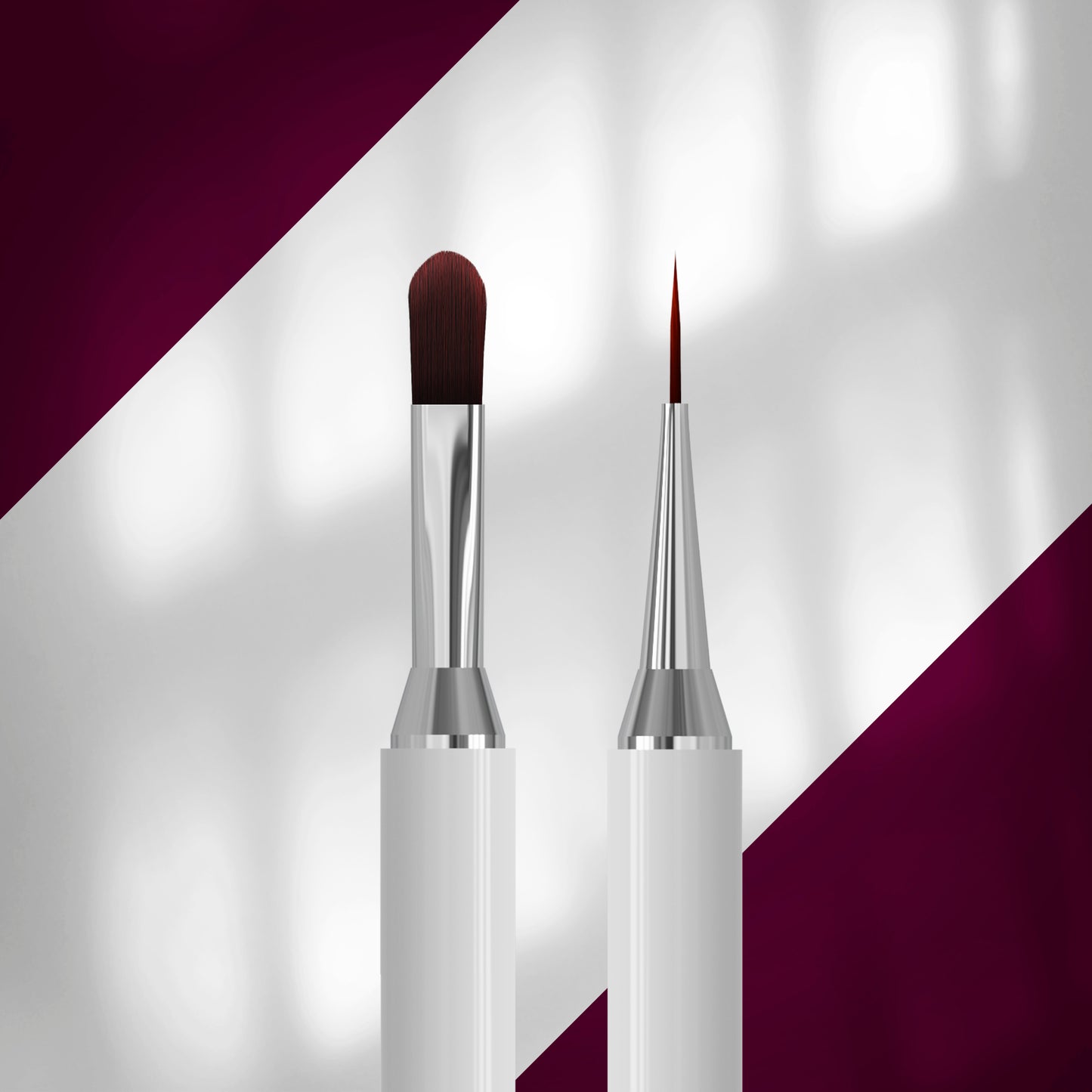 STALEKS EXCLUSIVE 06/11 Double-ended gel brush 11 mm / liner 12 mm NEW!