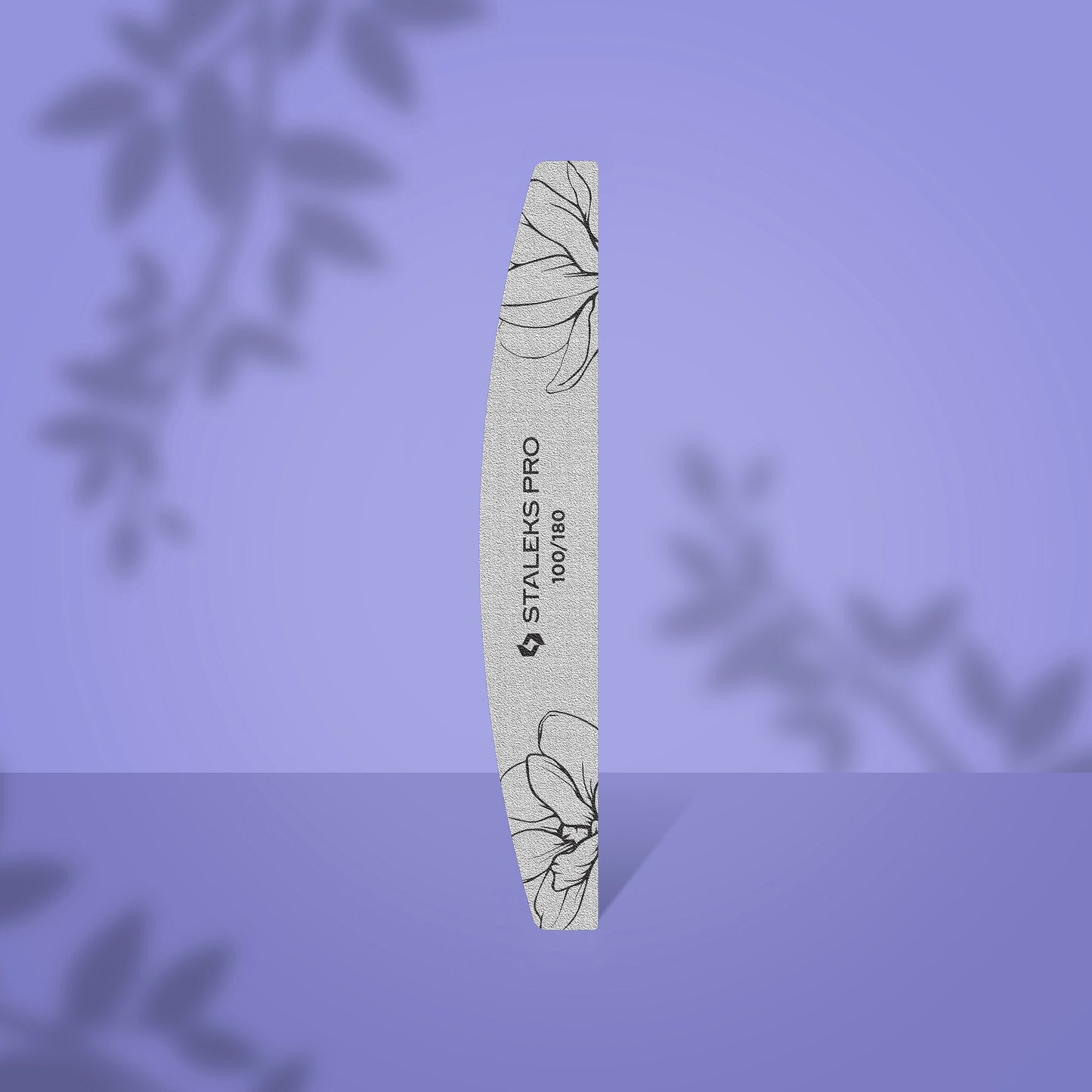 DISPOSABLE CRESCENT MINERAL NAIL FILES EXPERT 40 100/180 GRIT (25 PCS)