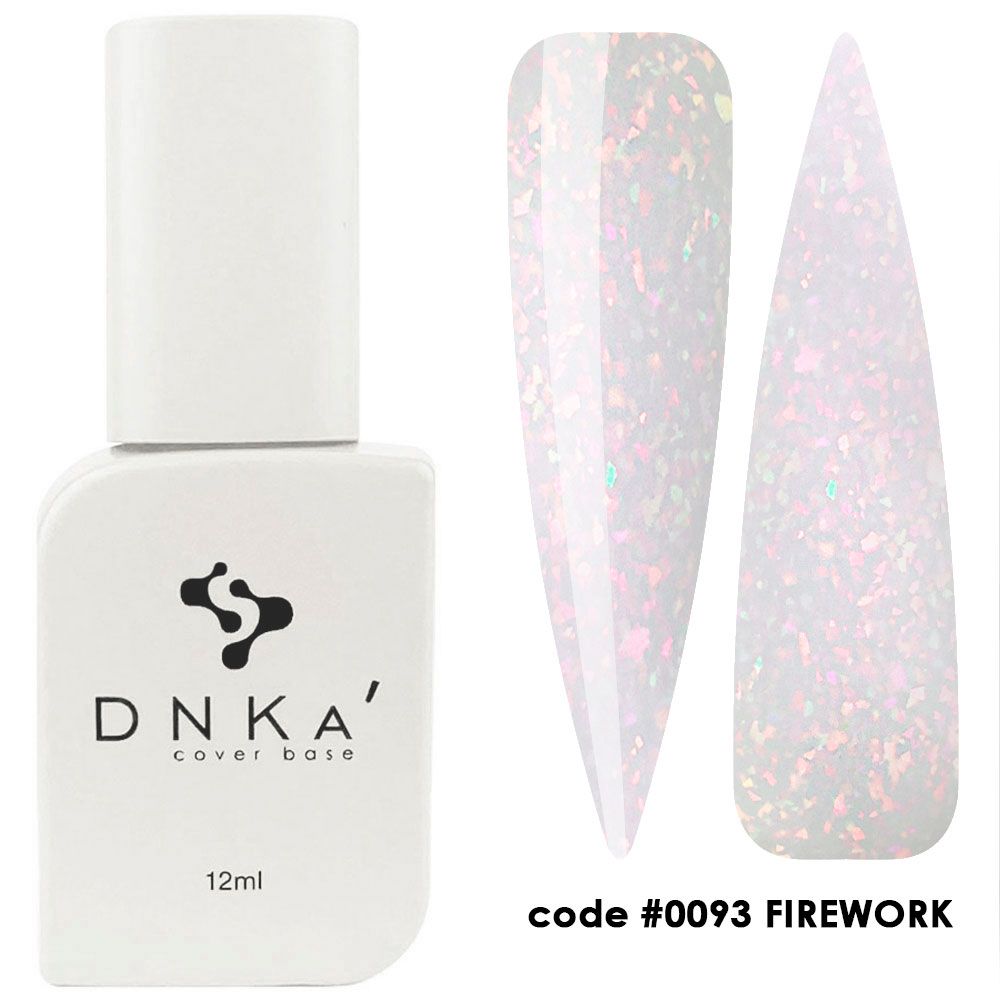 DNKa' RUBBER BASE FRENCH - Cover Base #0093 Firework - 12 ml