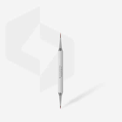 STALEKS EXCLUSIVE 01/11 Double-sided liner brush 7 mm / for gel 12 mm NEW!