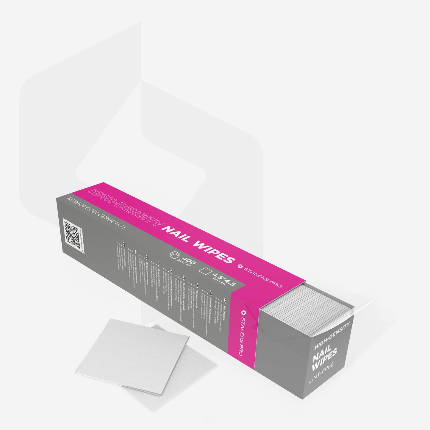 Lint-free dense wipes SMART (400 pcs) NEW!