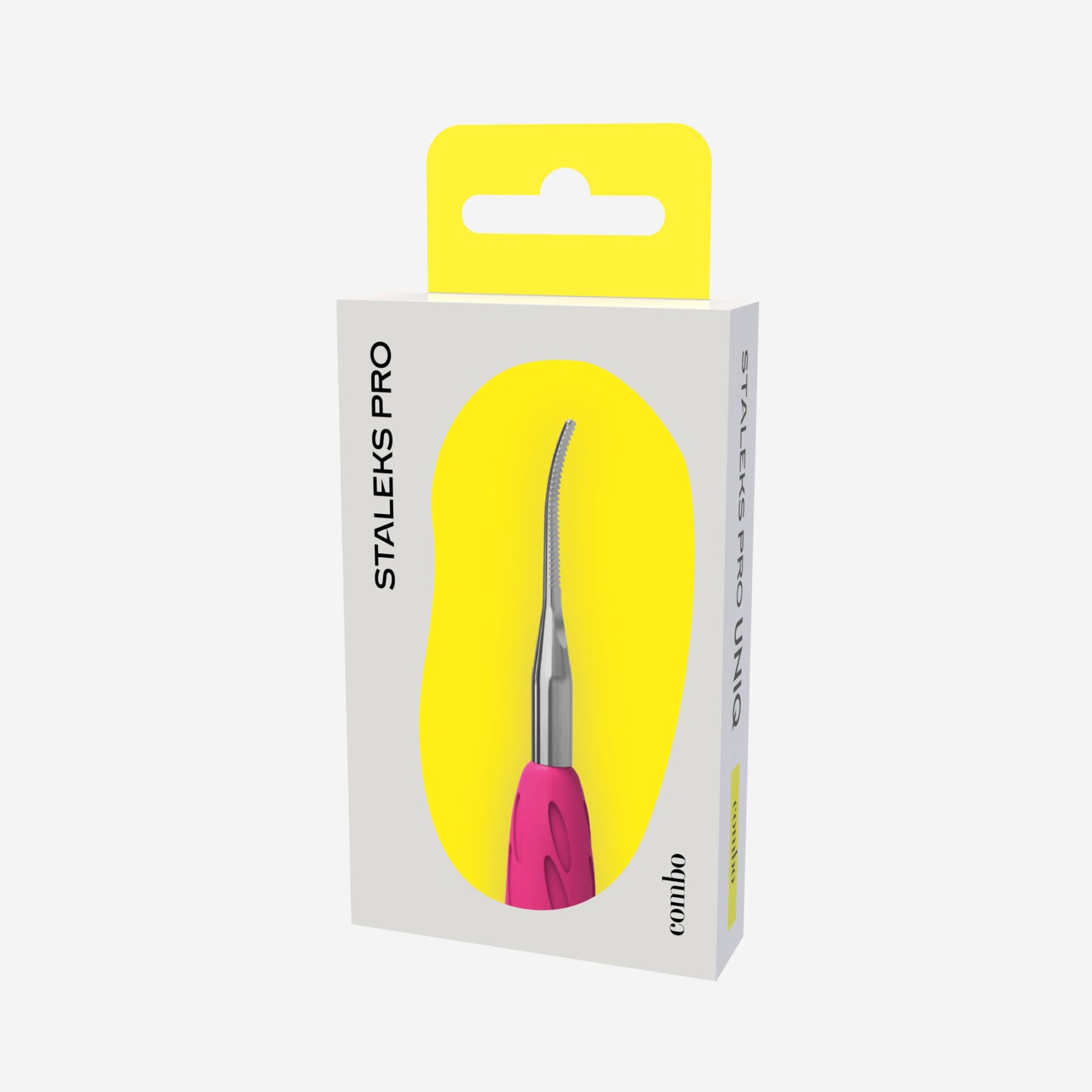 COMBO UNIQ 35 NARROW TOENAIL FILE WITH A BENT END - WORKING PART OF THE PUSHER - NEW!