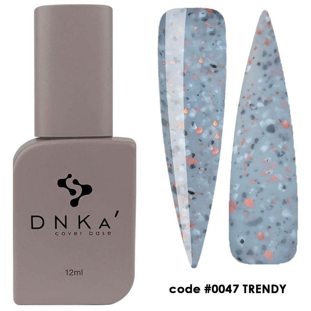 DNKa' RUBBER BASE FRENCH - Cover Base #0047 Trendy - 12 ml