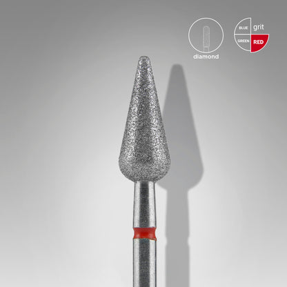 STALEKS BITS DIAMOND “POINTED PEAR” D-5 MM, L-12 MM, FA100_050/12