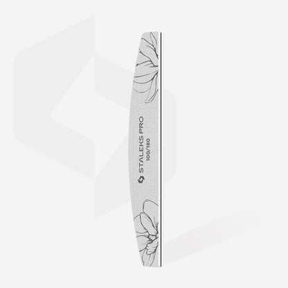 DISPOSABLE CRESCENT MINERAL NAIL FILES EXPERT 40 100/180 GRIT (25 PCS)
