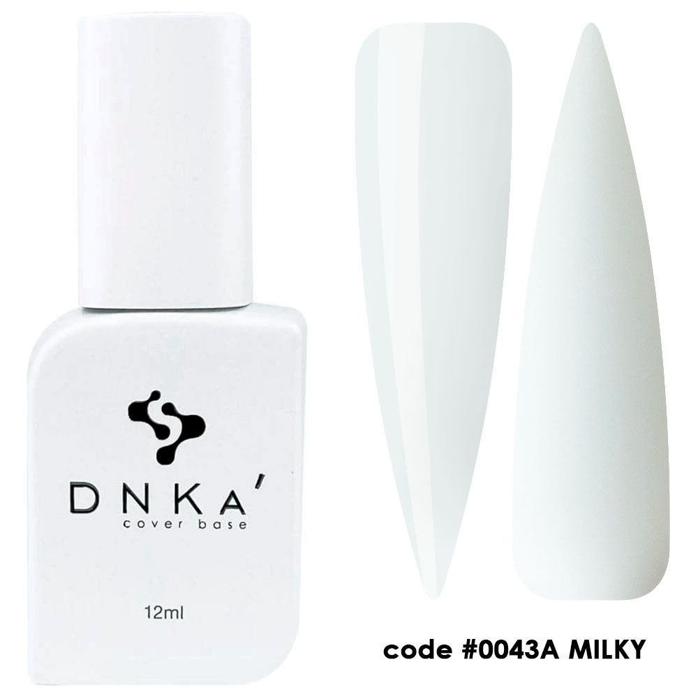 DNKa' RUBBER BASE FRENCH - Cover Base #0043A' Milky - 12 ml