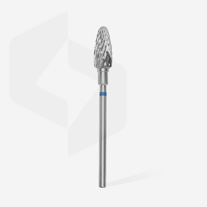 Carbide nail drill bit, “corn”, blue, head diameter 6 mm/ working part 14 mm FT90B060/14